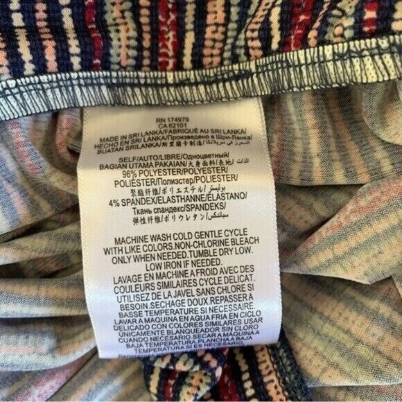 BCBGeneration Striped Jumpsuit Sleeveless Wide Leg Party Wear Size Small NWT - Picture 6 of 6